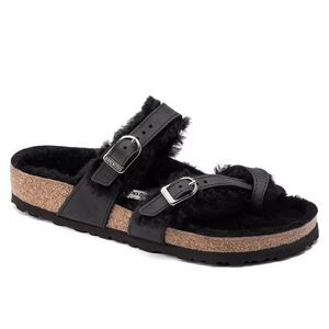 NWT- Birkenstock Mayari Shearling Sandals - Size 9.5